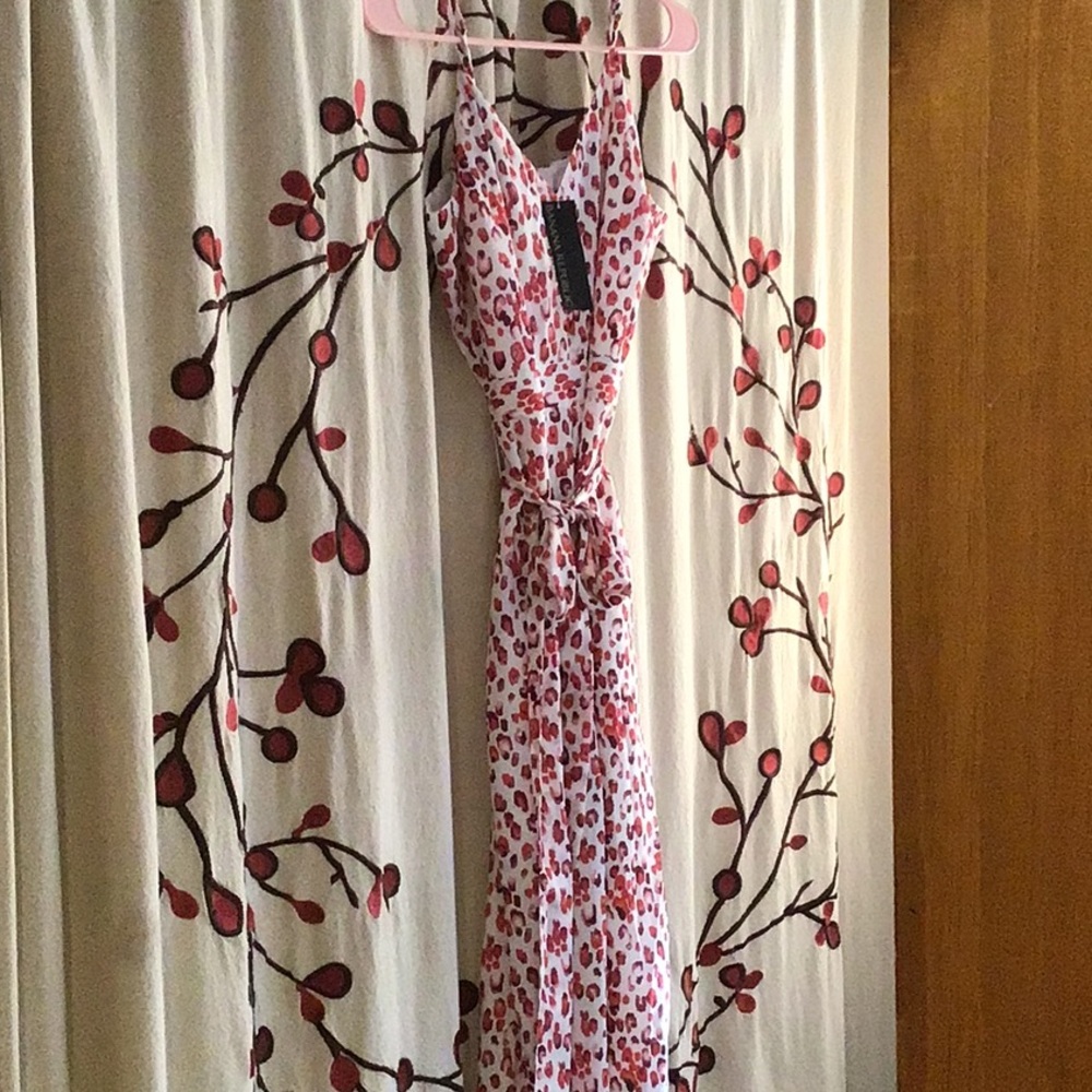 Banana republic cheetah lined junpsuit